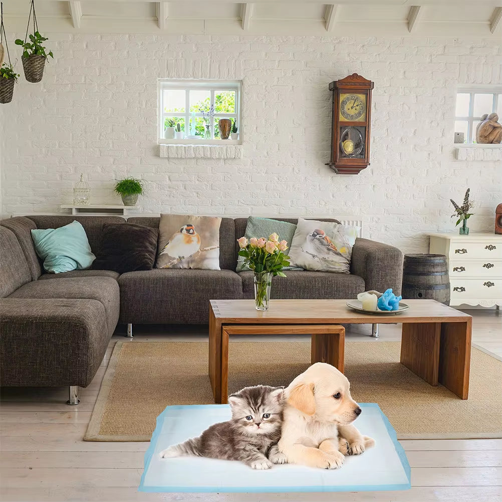 40 Pcs Pet Pee Pad Professional Dog Pee Pad Disposable Pet Cushion Urinal Pad Pet Training Mat Housebreaking Supplies Pet